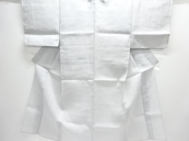 未使用品　仕立て上がり　本場能登上布男物着物